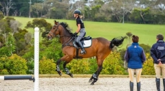 Prawy lądowanie na koniu